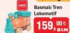 MGS OYUNCAK BASMALI TREN LOKOMOTİF MGS OYUNCAK BASMALI TREN LOKOMOTİF